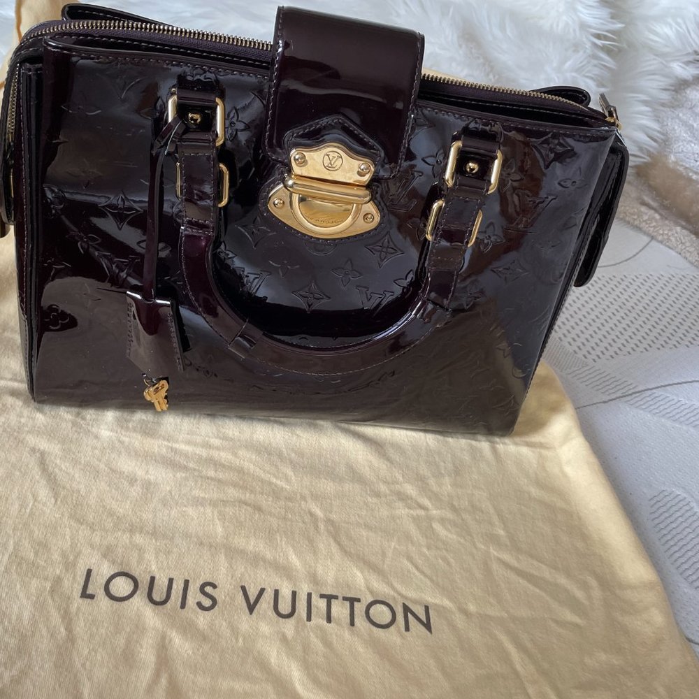 Louis Vuitton Melrose Avenue Handbag Monogram Vernis